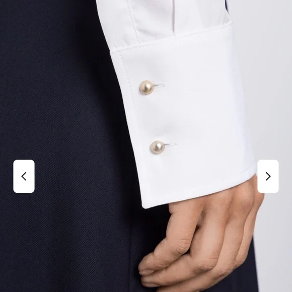 MaxMara Studio Doria Classic White Shirt NWT- size 16 - Picture 5 of 15